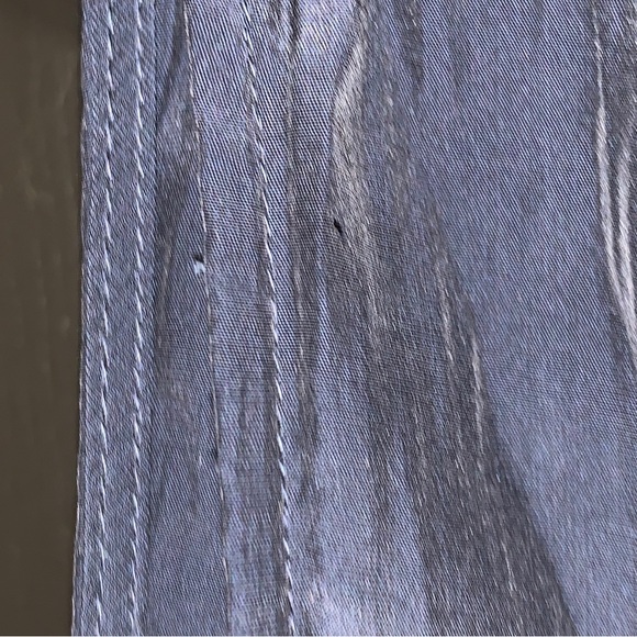 Calypso St. Barth | Boho Tassel Maxi Dress Trila Dark Navy Matte Satin | Sz M - Picture 9 of 12